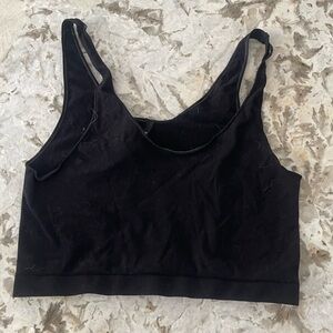 SKIMS Black Nylon Bra - L/XL